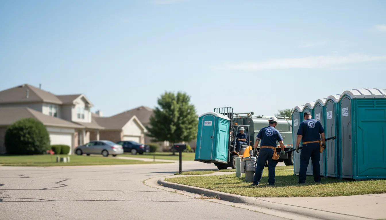 Porta Potty Rental in Connerville, OK near me